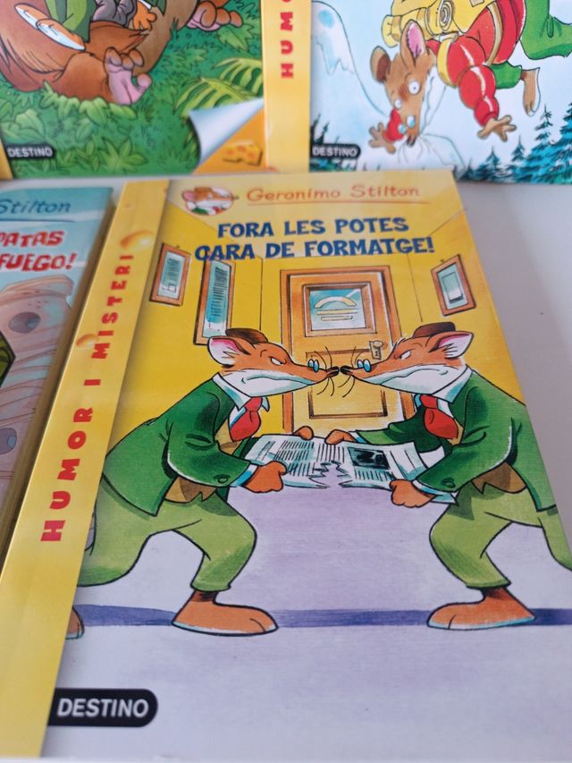 Libros de bolsillo de Gerónimo Stilton