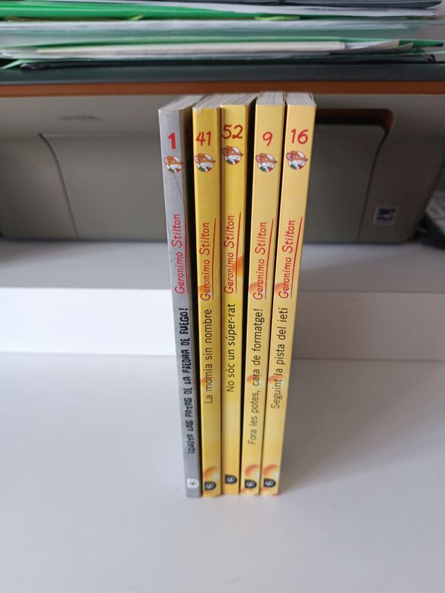 Libros de bolsillo de Gerónimo Stilton