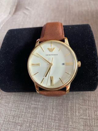 Reloj Emporio Armani marrón dorado en Leon