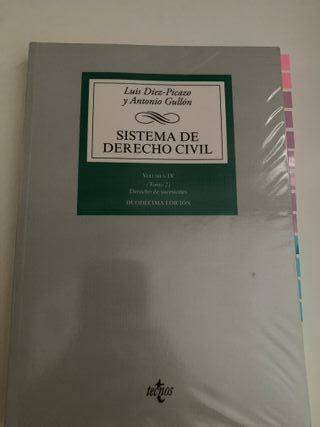 Sistema de Derecho Civil Volumen IV (Tomo 1 y 2)