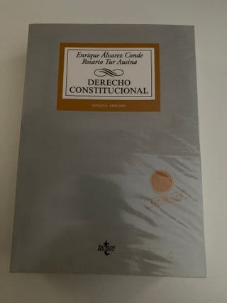 Derecho Constitucional 9 edición 