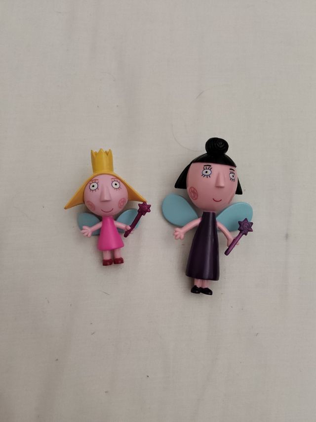 Figura de Ben y Holly y la mariquita
