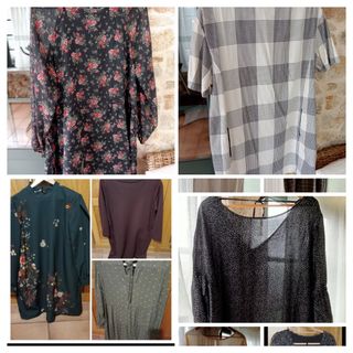 10 Vestidos Zara-Mango varios estampados