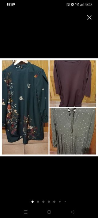 10 Vestidos Zara-Mango varios estampados