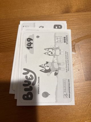 Cromos Bluey: 2 juegos completos