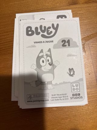 Cromos Bluey: 2 juegos completos