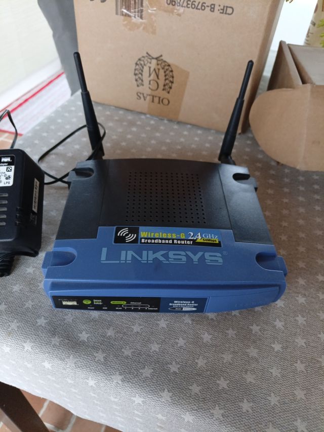 Router Linksys Wireless-G 2.4 GHz