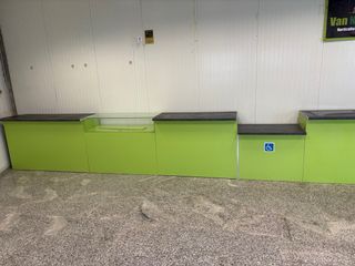 Mostrador comercio - Recepción