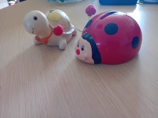 Salvadanai Coccinella e Tartaruga