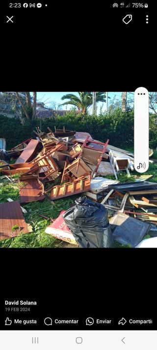 Muebles usados - Desecho de muebles
