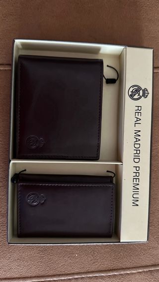 Cartera Real Madrid - Marrón