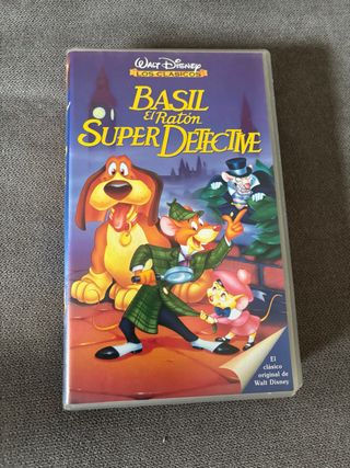 Basil el ratón superdetective VHS