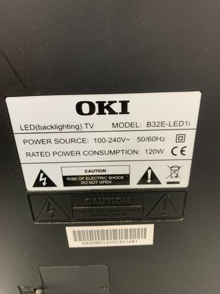 TV Oki 22" - Negro n