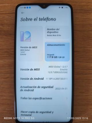 Xiaomi Redmi Note 8 Pro - Azul