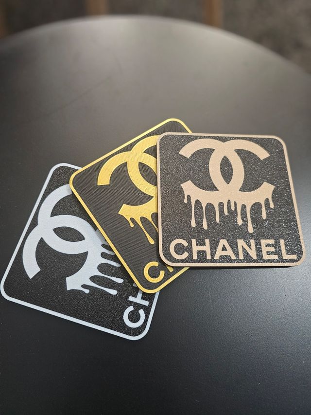 Set 3 Sottobicchieri Chanel