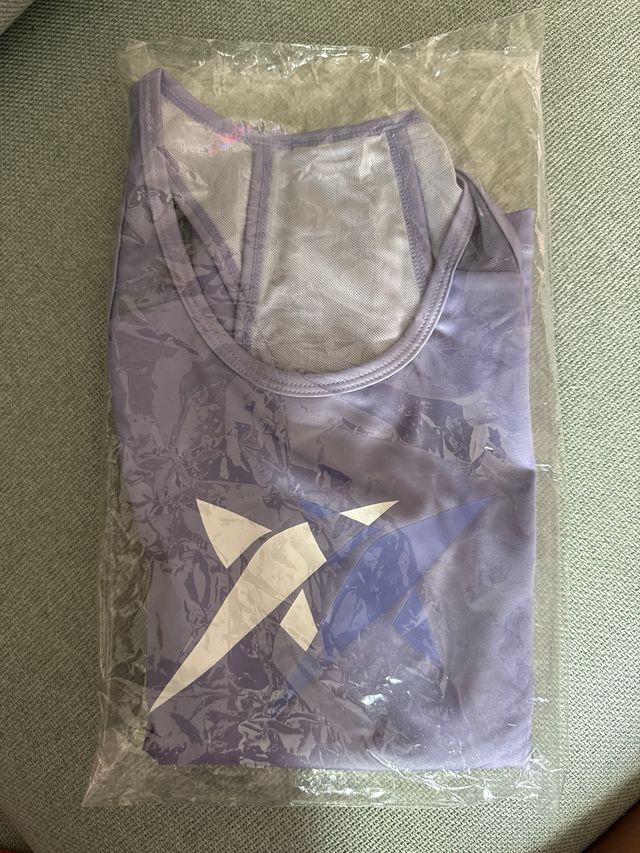 Camiseta Drop Shot mujer XS morada