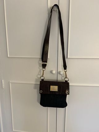 Bolso Pedro del Hierro - Marrón y Negro
