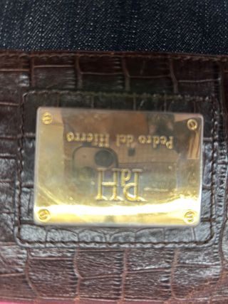 Bolso Pedro del Hierro - Marrón y Negro