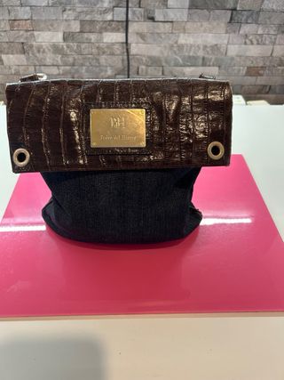 Bolso Pedro del Hierro - Marrón y Negro