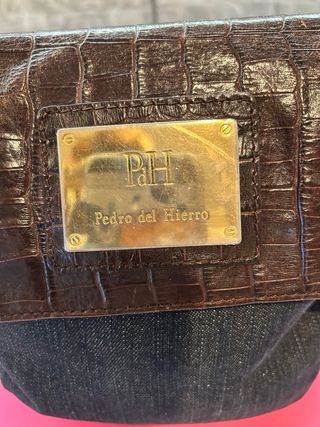 Bolso Pedro del Hierro - Marrón y Negro