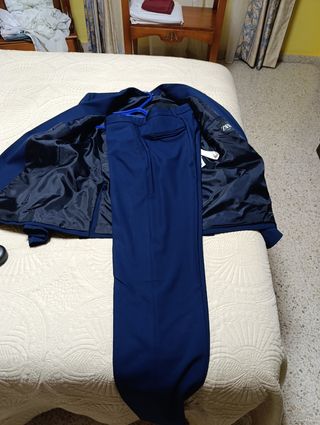 Traje Zara azul - Slim Fit