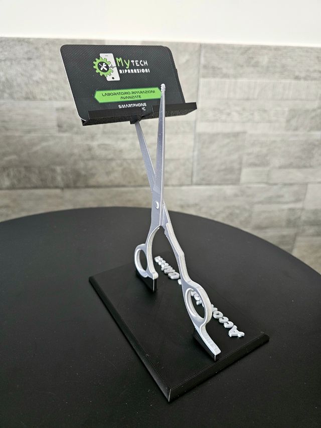 Porta biglietti visita a forbice