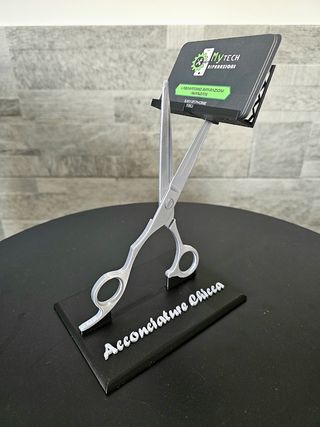 Porta biglietti visita a forbice