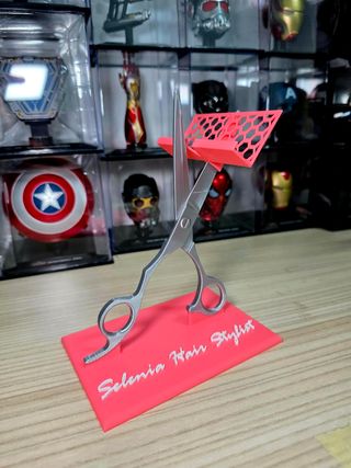 Porta biglietti visita a forbice