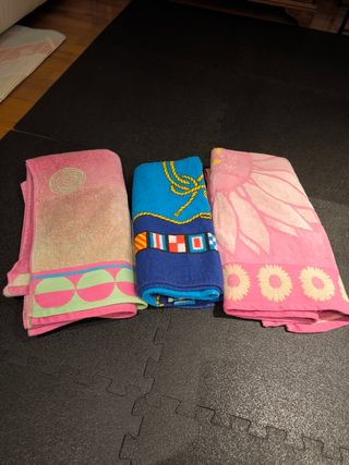 10 teli mare grandi colorati