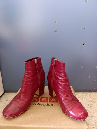 Botines Rojos