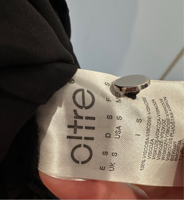 Vestito Oltre nero tg S