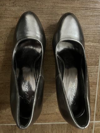 Scarpe Tersi argento n.40