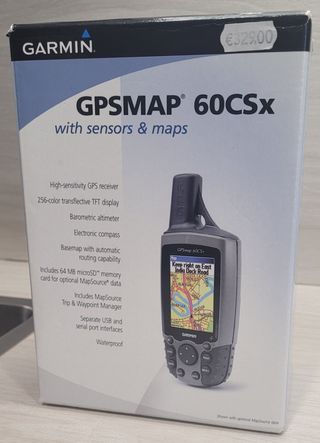 GPS Garmin 60CSx de montaña