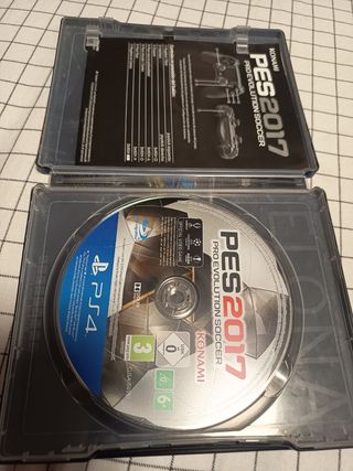 PES2017 PS4 (PlayStation 4) - Konami caja metálica
