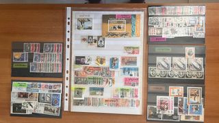 LOTTO francobolli, buste, cartoline, monete