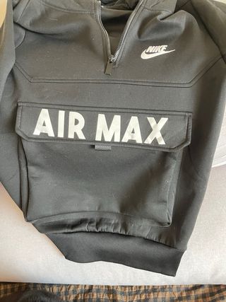 Sudadera Nike Air Max negra