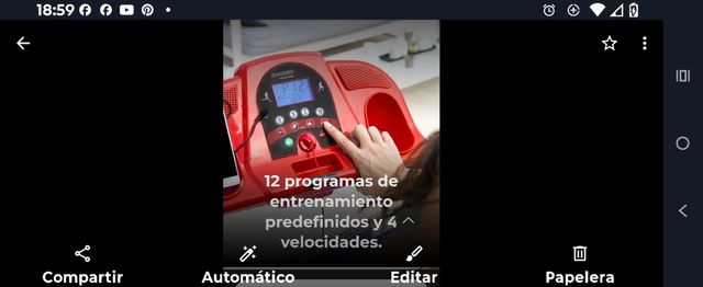 Cinta Caminadora Cecotec 1000W