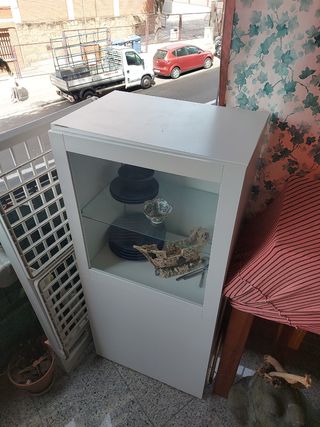 Vitrina blanca - Mueble expositor