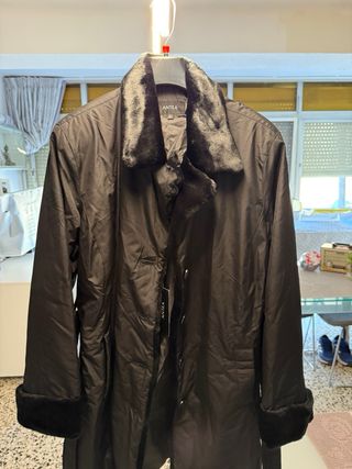 Abrigo ANTEA negro - Talla L