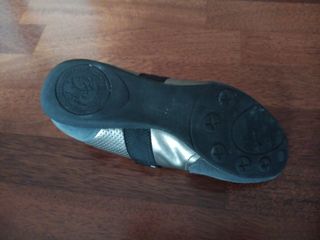 Zapatillas Diesel grises i doradas