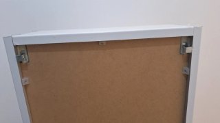 Mueble baño blanco brillo