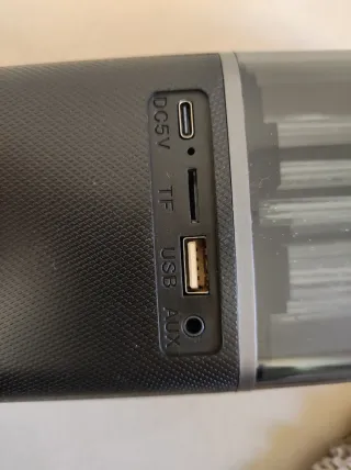 Altavoz Bluetooth con luces