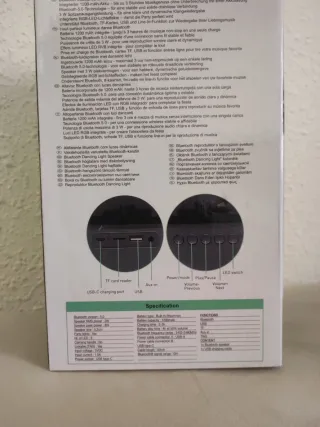 Altavoz Bluetooth con luces