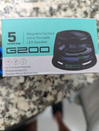 Altavoz Bluetooth G200 LED 5W