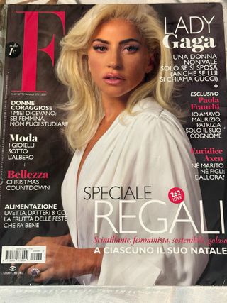lady gaga revista italiano 2021