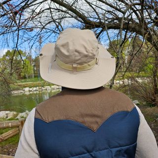 Sombrero pescador beige