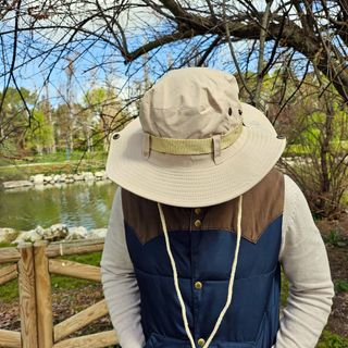Sombrero pescador beige