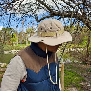 Sombrero pescador beige