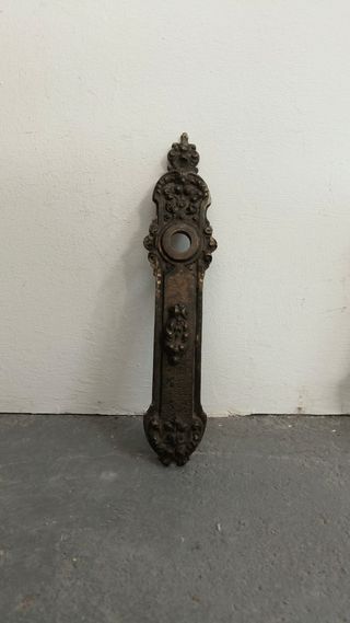 Embellecedores de cerraduras, antiguos de bronce