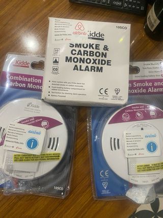 Detector humo CO2 Kidde - Alarma combinada